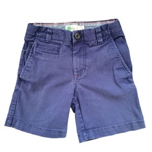 Boden Boys Chino Shorts - navy blue, size 6 Y